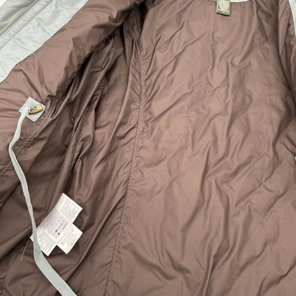 Eddie Bauer Blue Goose Down Puffer Quilted Winter Jacket Coat Women's Large - Picture 5 of 6